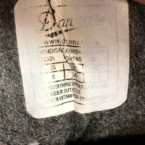 Danner Women's Adrika 5" Hiker Navy Blue Suede Wool Ankle Hiking Boot Size 6 - Picture 13 of 13